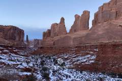 Park Avenue, Viewpoint and Trailhead, Arches National Park, Utah, U.S.