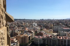 The Passion towersからの眺め,Sagrada Família