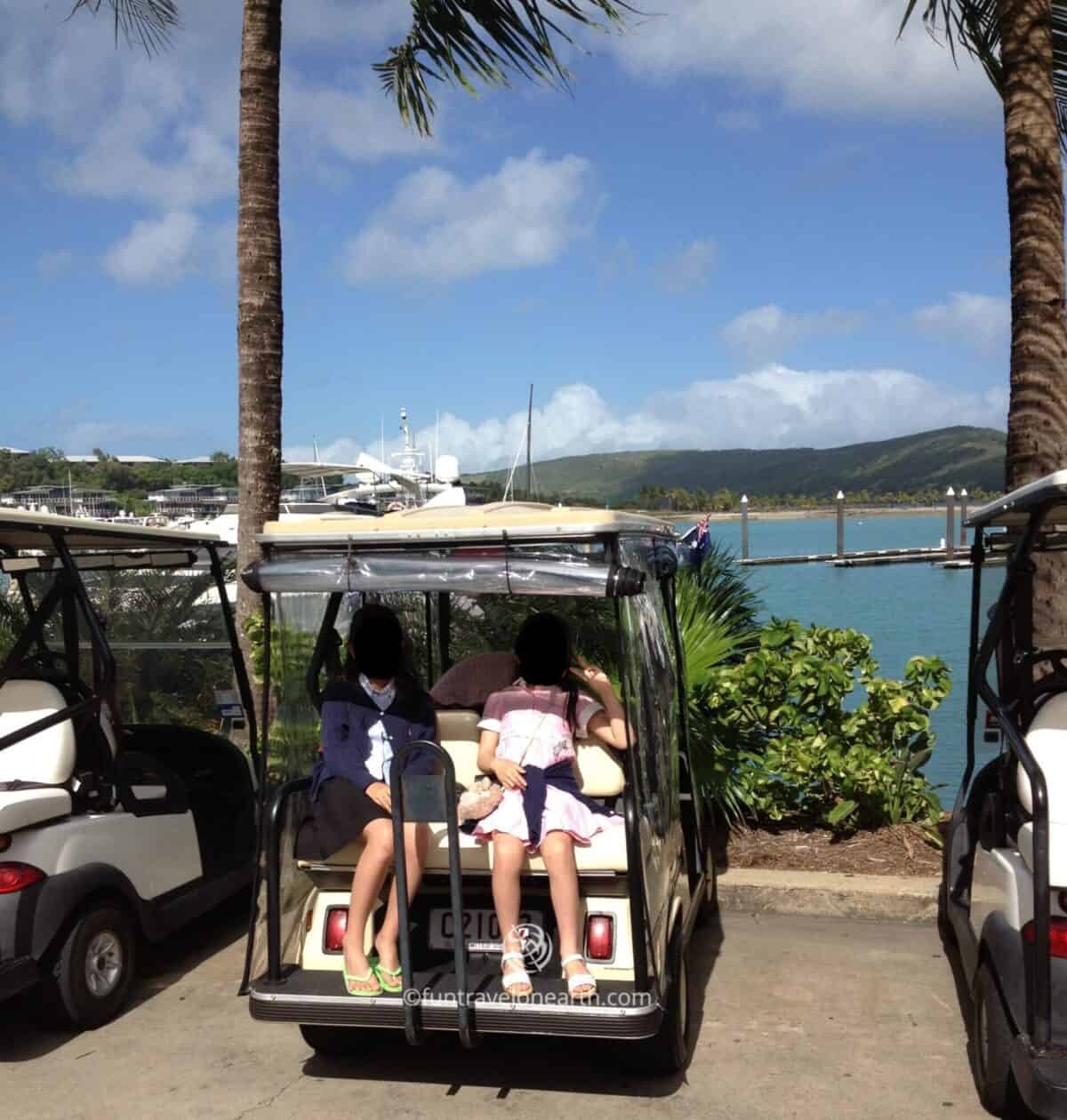 Hamilton Island,電動バギー