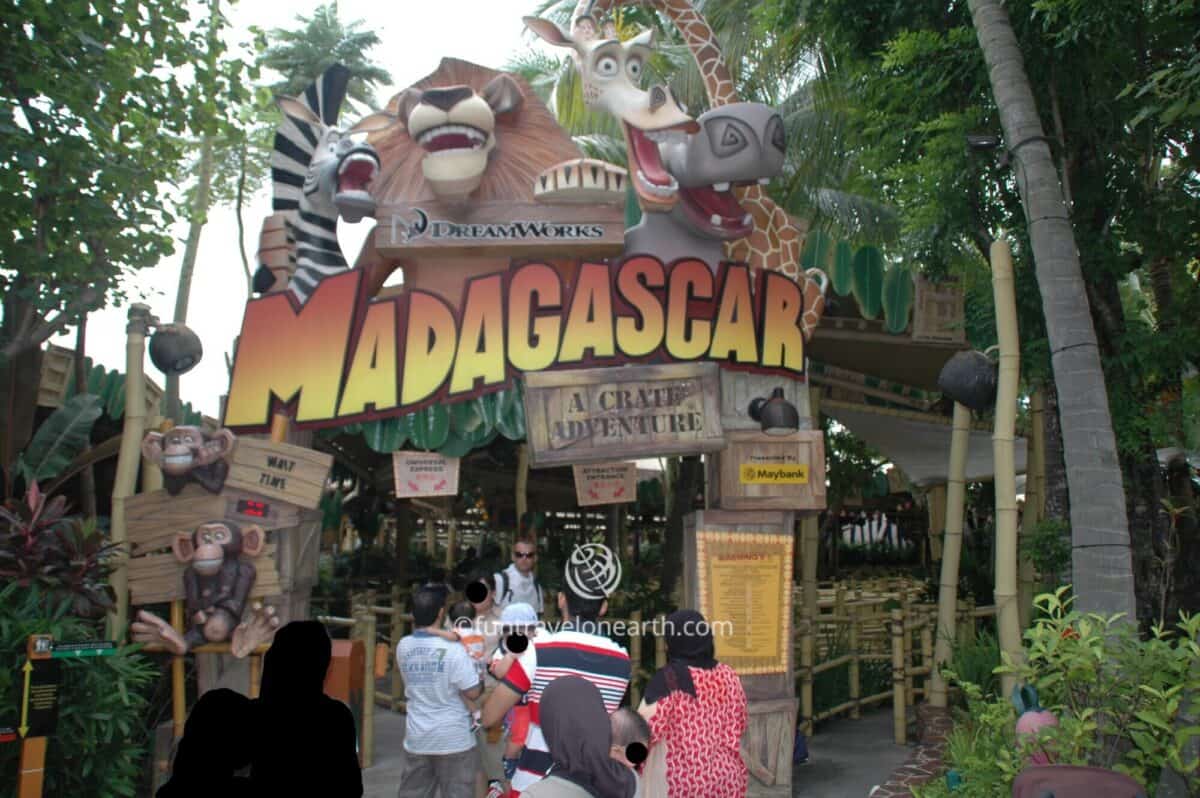 Madagascar: A Crate Adventure,Universal Studios Singapore