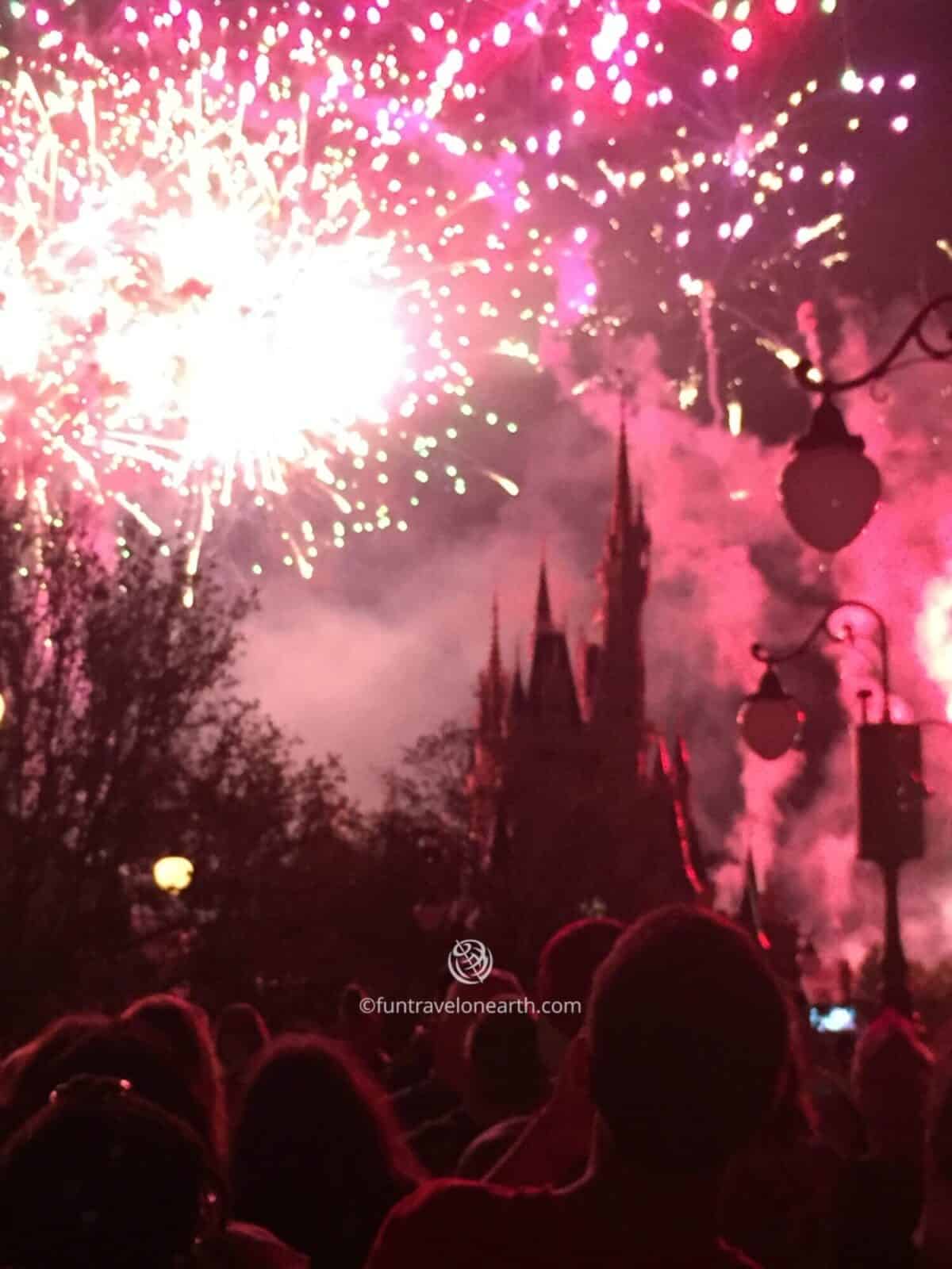 Magic Kingdom Park, 花火