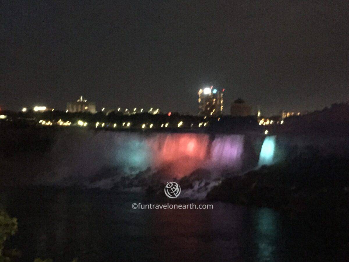 Niagara Falls, American Falls, Light up