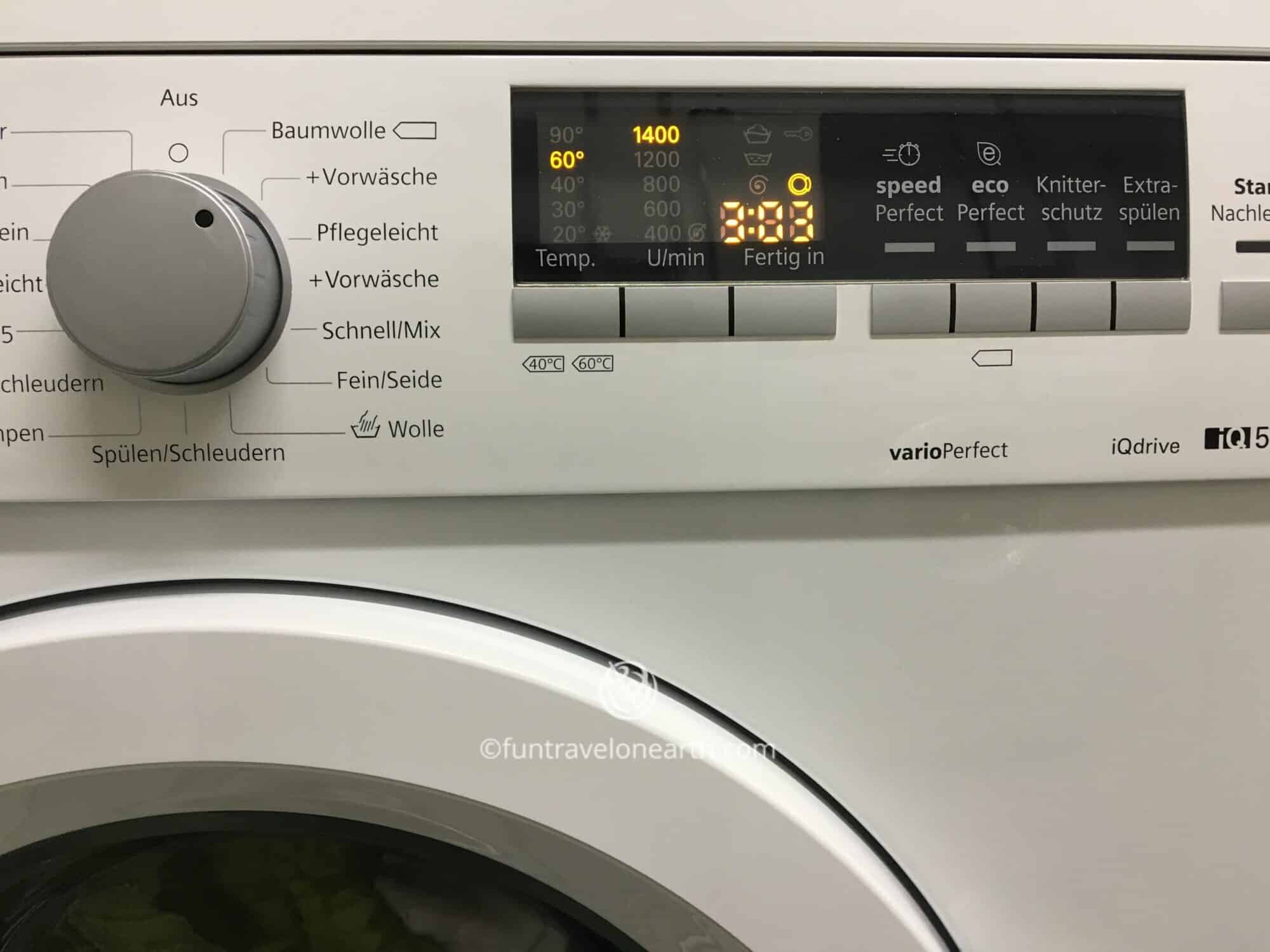 ドイツ洗濯機