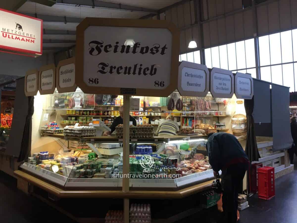 Kleinmarkthalle Frankfurt,Feinkost Treulieb