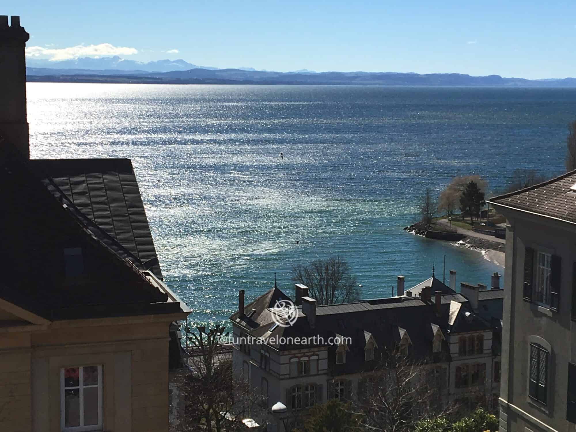 Château de Neuchâtelからの眺め,Neuchâtel
