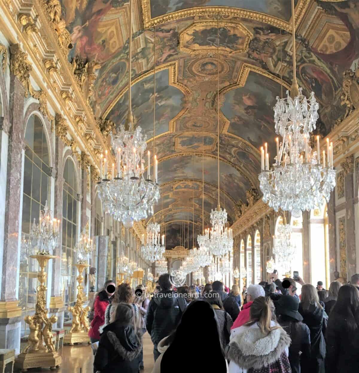 Palais de Versailles,Château de Versailles、鏡の間