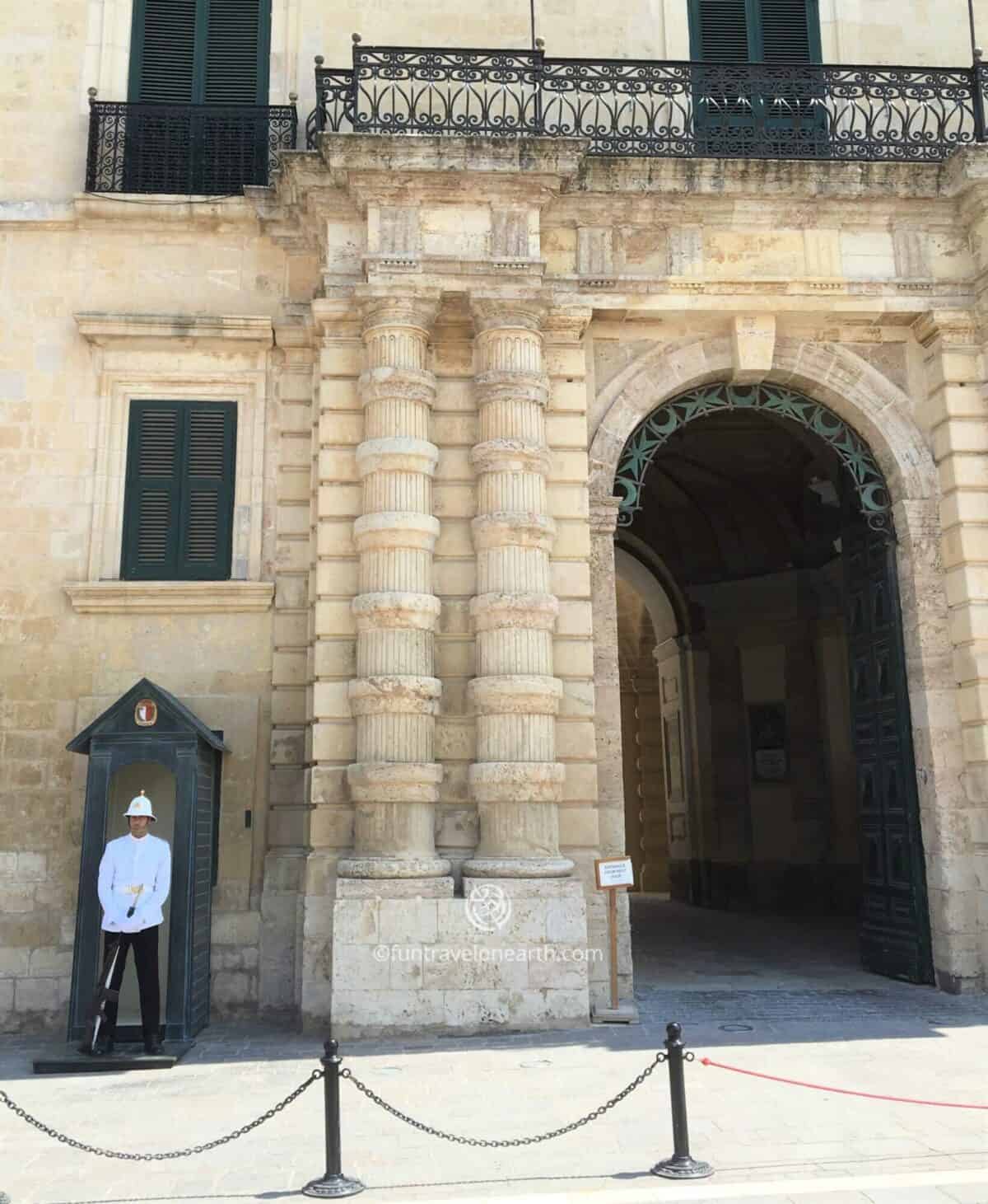 騎士団長の宮殿,Grandmaster's Palace,Malta