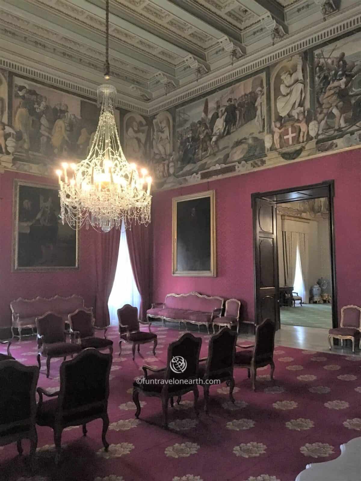 AMBASSADOR’S ROOM,Grandmaster's Palace,Malta