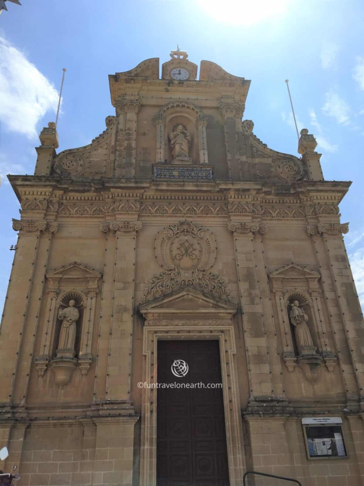 Republic of Malta, Gozo, St.Francis Church