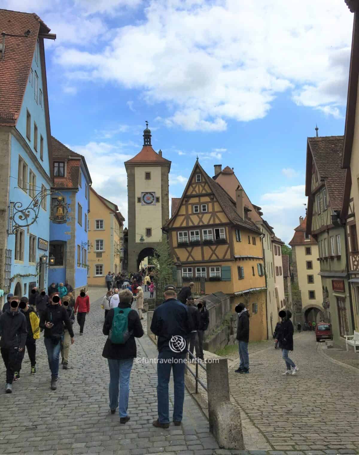 the Plönlein,Rothenburg ob der Tauber