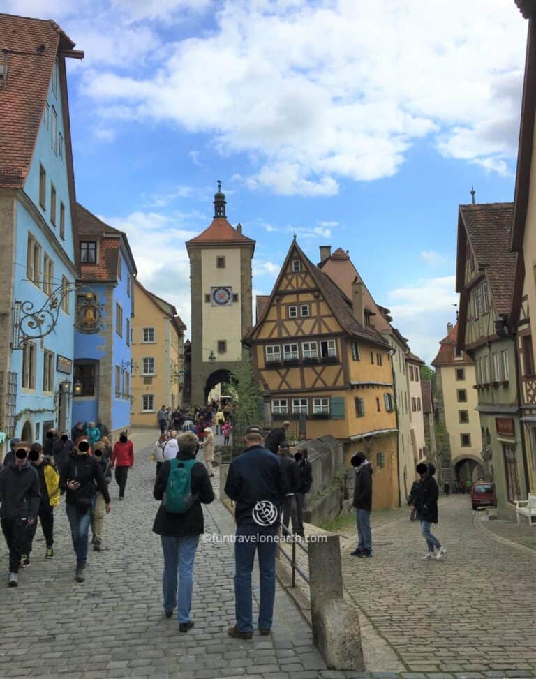 Pl&ouml;nlein, Rothenburg ob der Tauber, Germany