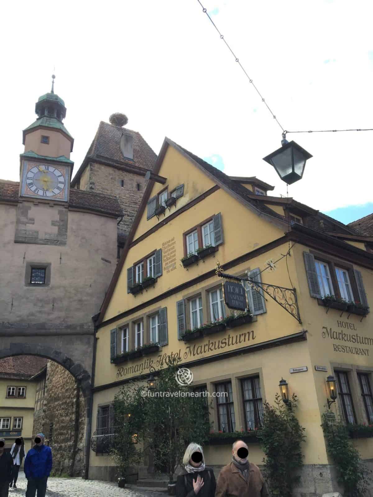 Markusturm and Röderbogen,Rothenburg ob der Tauber