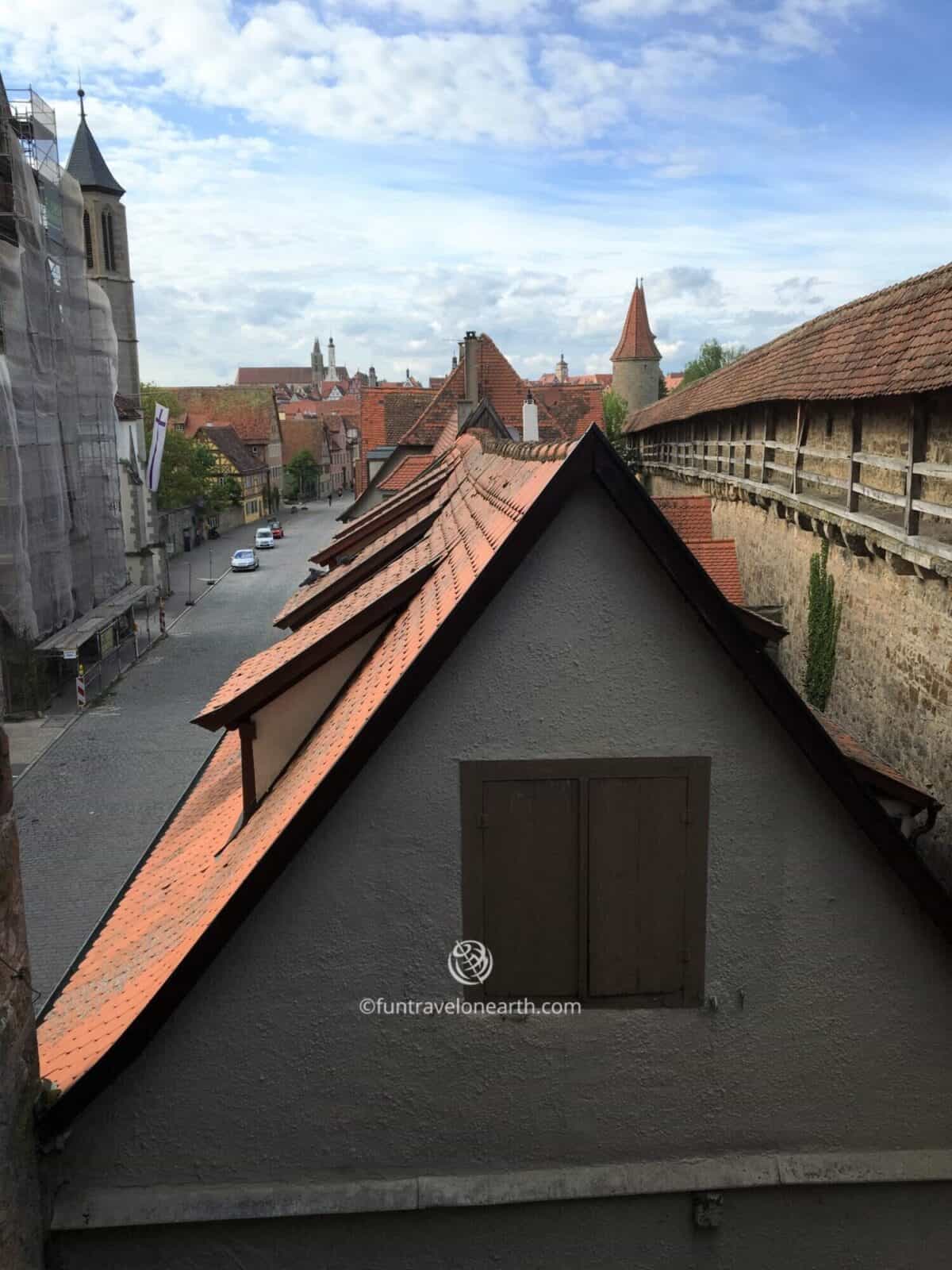 ローテンブルクの城壁,Rothenburg ob der Tauber