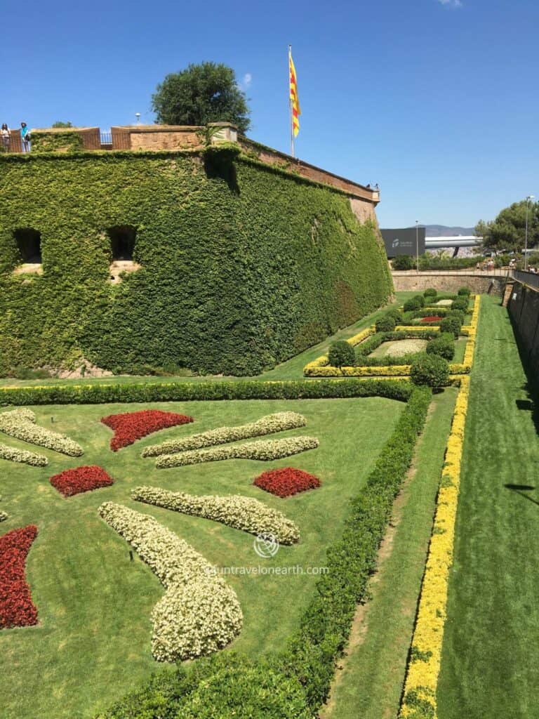 Montju&iuml;c Castle, Barcelona, Spain