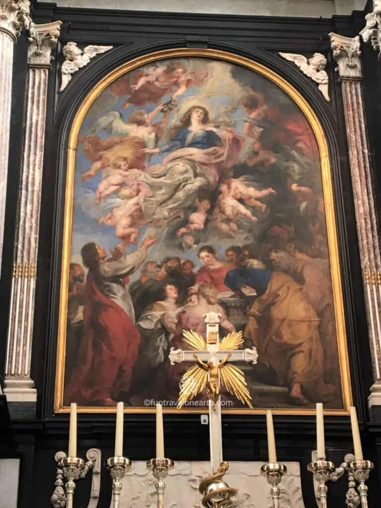 "Assumption of the Virgin Mary" Rubens, Cathedral of Our Lady, Antwerpen, Belgium
