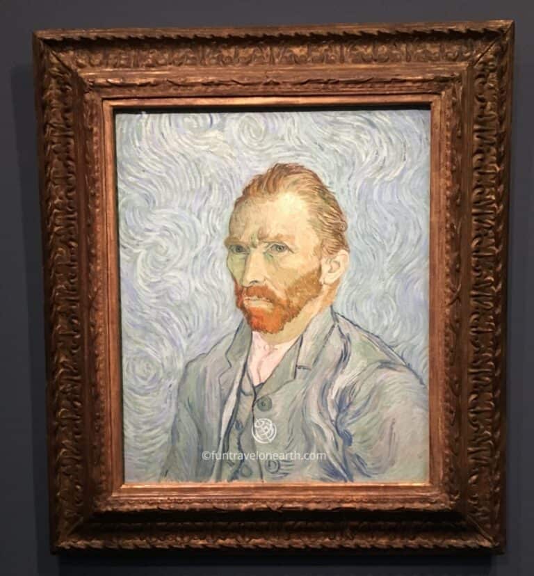 Portrait de l'artiste, Vincent van Gogh, Mus&eacute;e d'Orsay, Paris