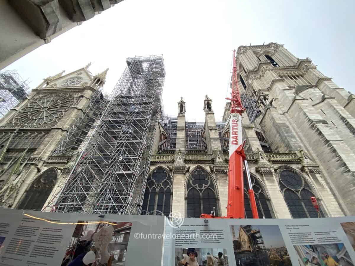 Reconstruction of Notre-Dame Cathedral of Paris