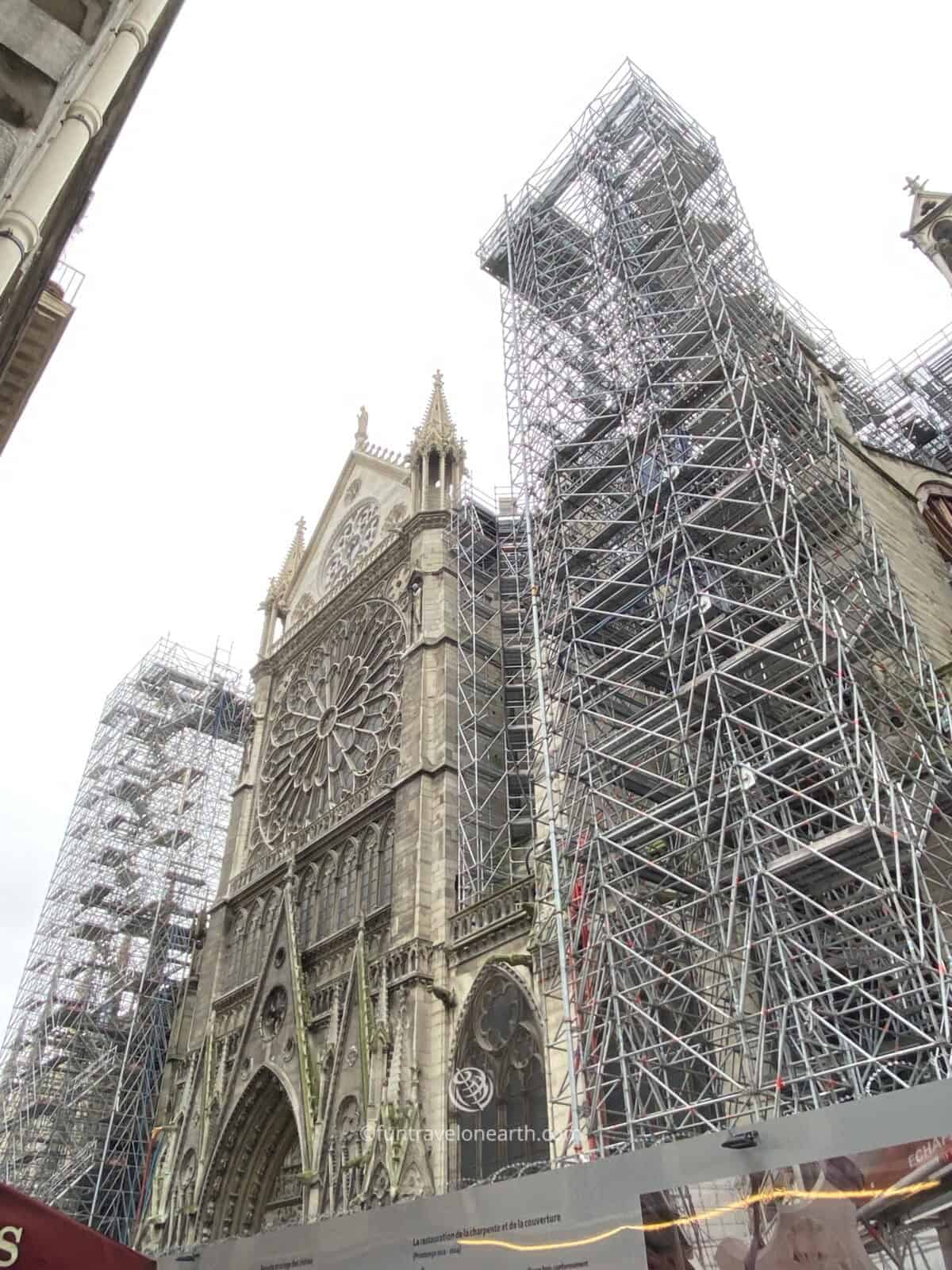 Reconstruction of Notre-Dame Cathedral of Paris