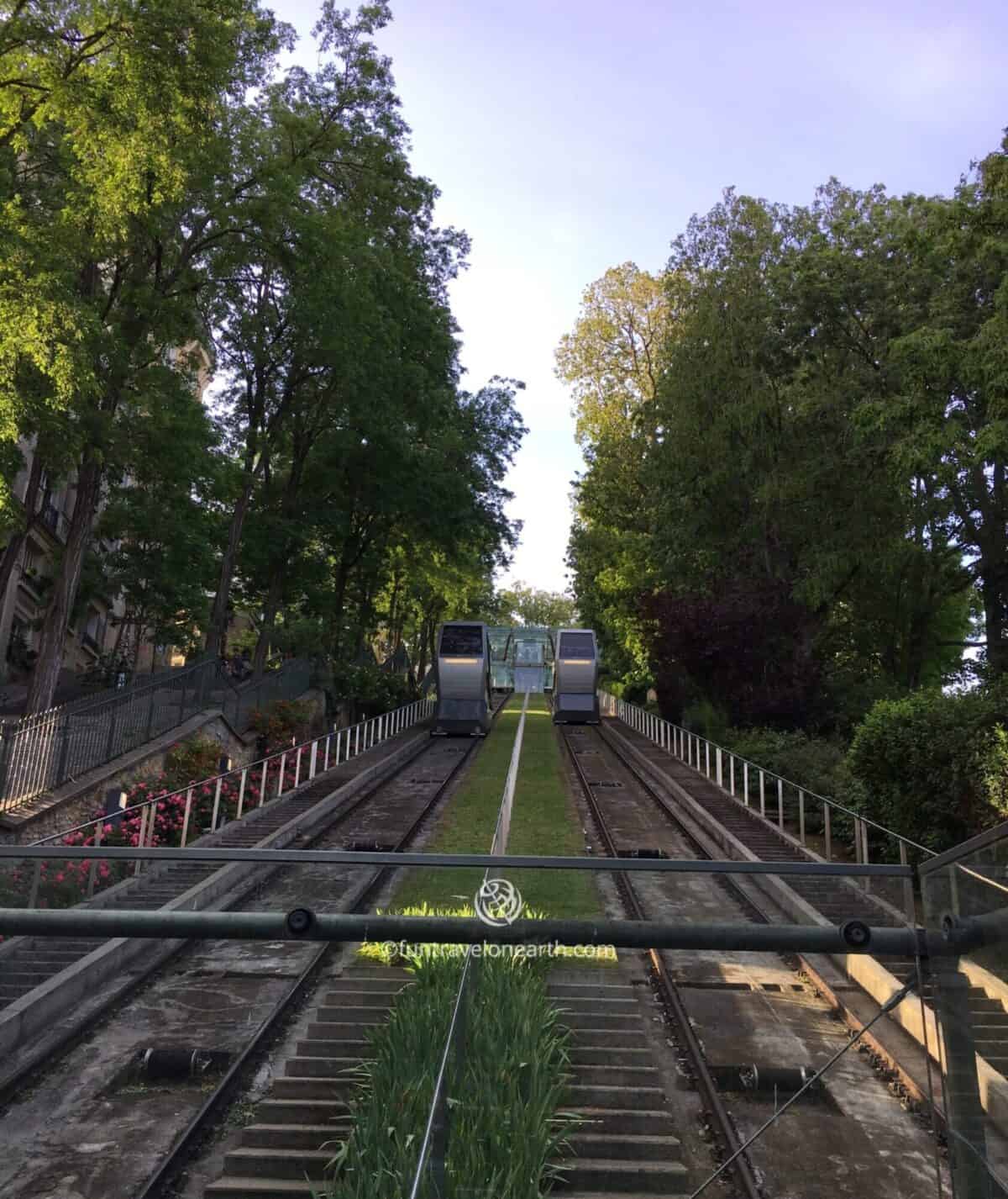 Funiculaire de Montmartre, Paris, France