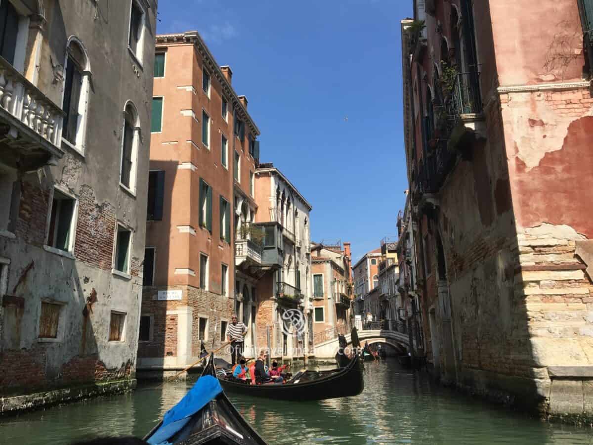 Rio de I'Barcaroli,Gondola,Venezia