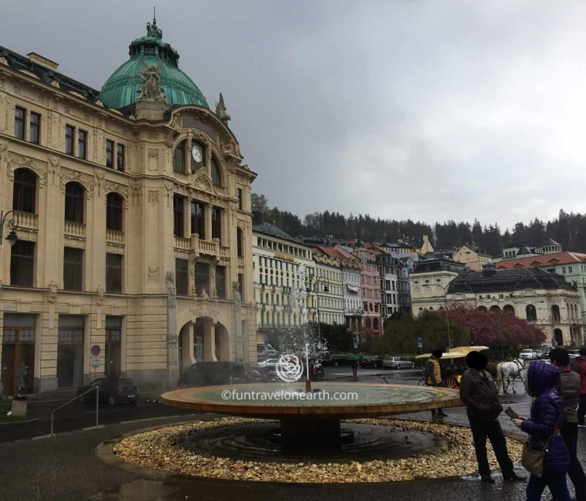 Vřídlo - pramen č.1, Karlovy Vary, Czech Republic