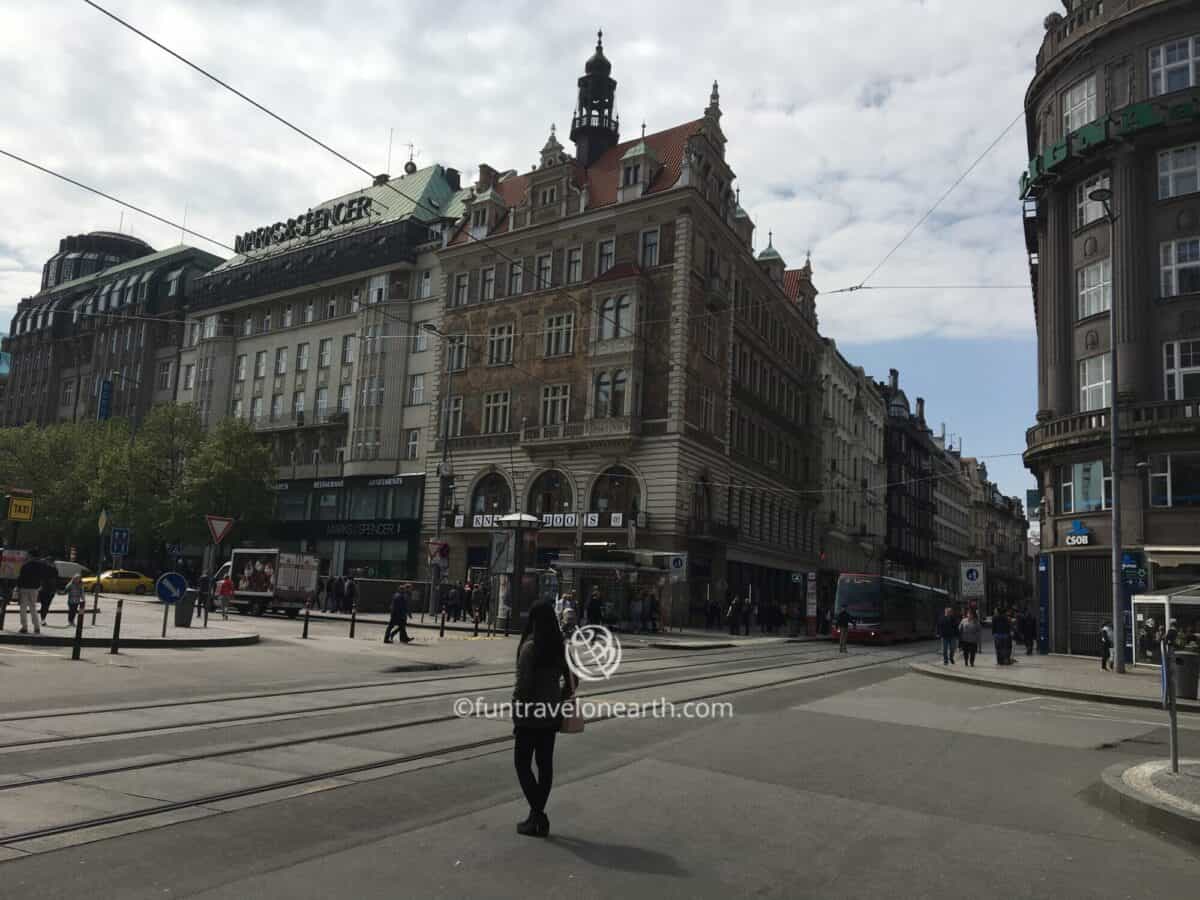 Wenceslas Square , Prague