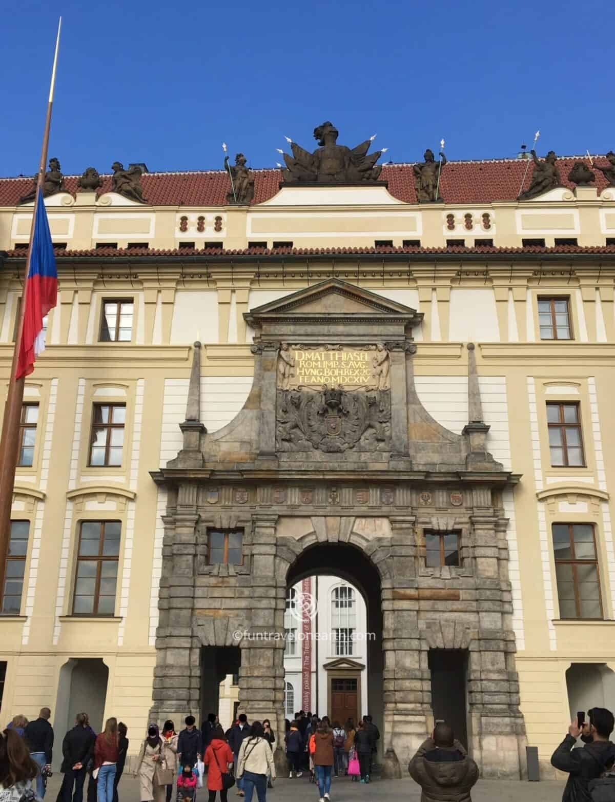 Matthias Gate, New Royal Palace,Prague Castle,Prague