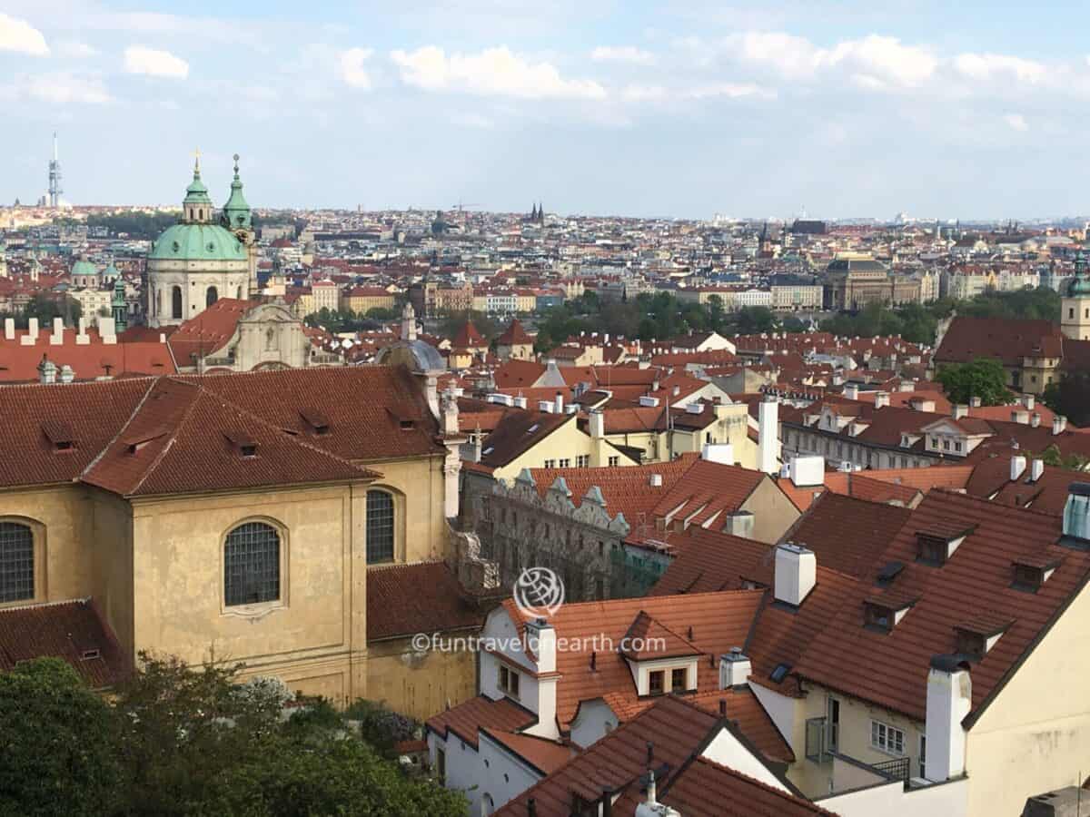 The prospect of Hradcany Square,Prague