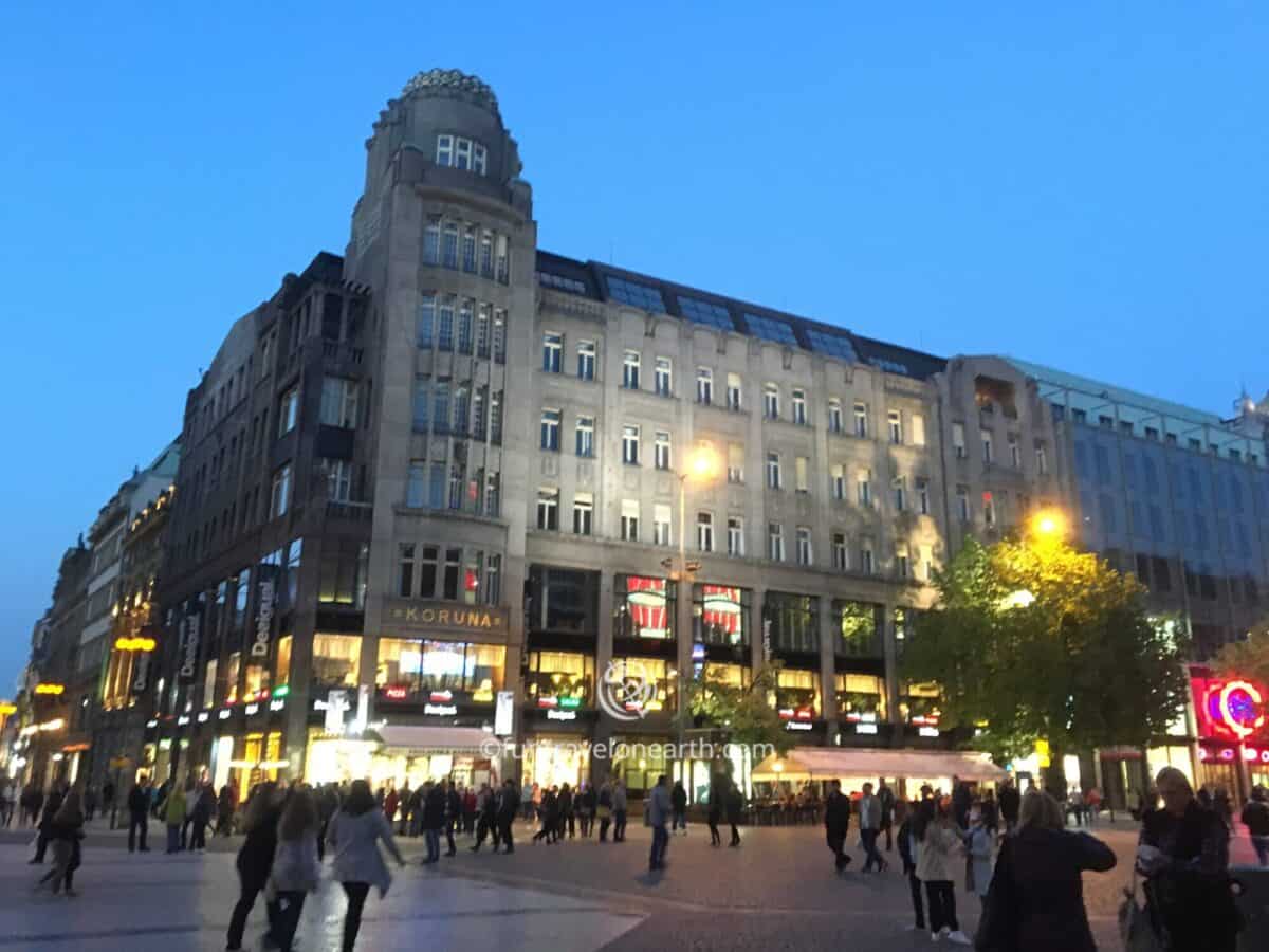 Wenceslas Square , Prague