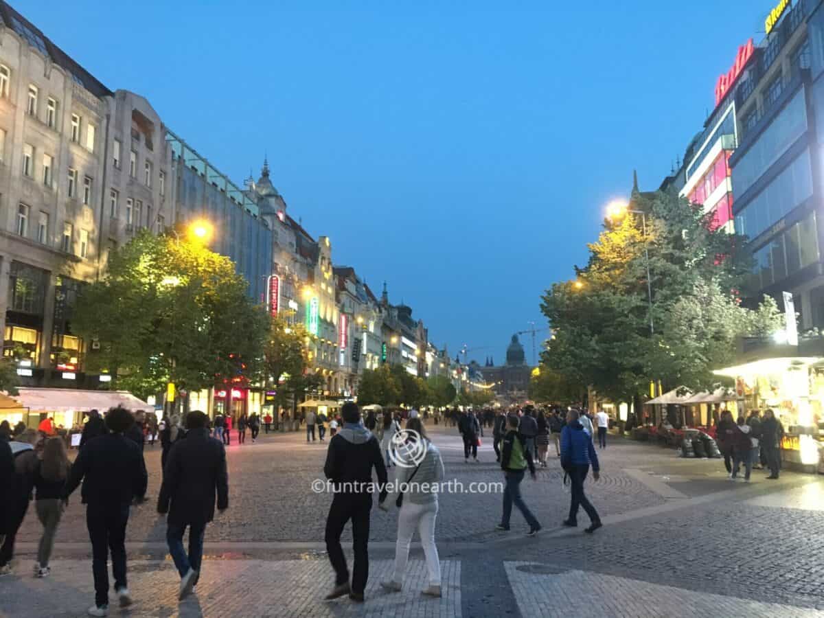 Wenceslas Square , Prague