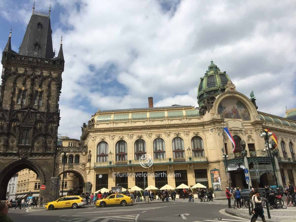 The Powder Tower, Municipal House , Prague