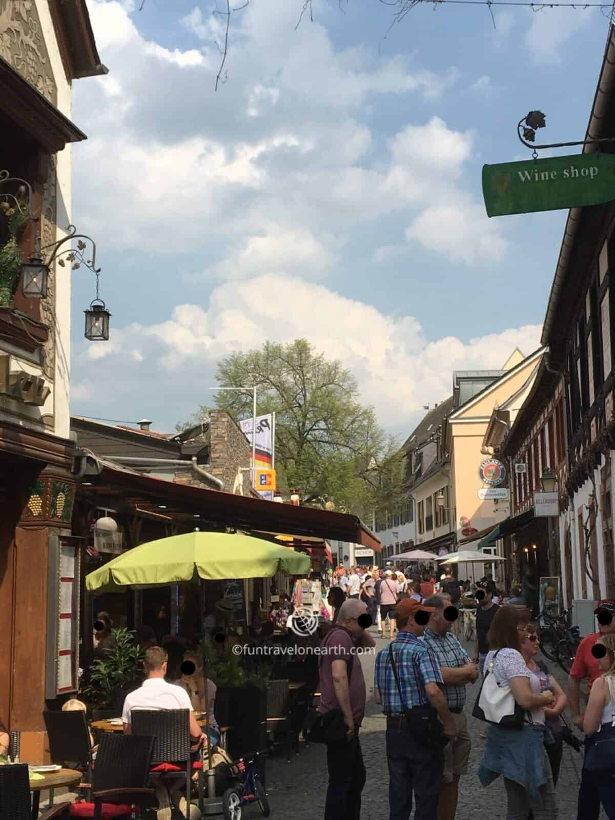 Oberstraße,Rüdesheim ,Germany