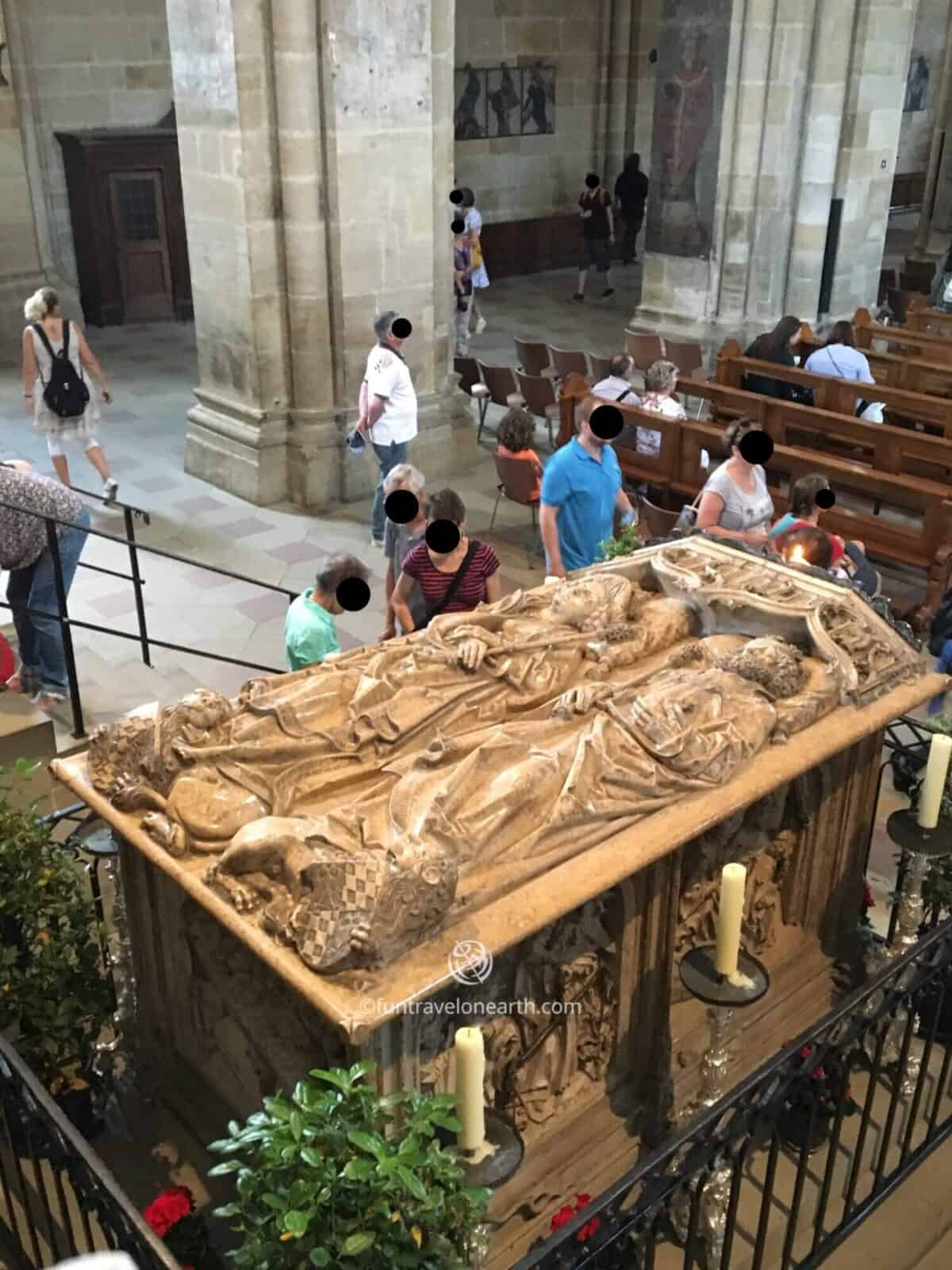 the tomb of Emperor Heinrich II and Empress Kunigunde, Bamberg Cathedral, Germany, Bamberg Cathedral, Germany