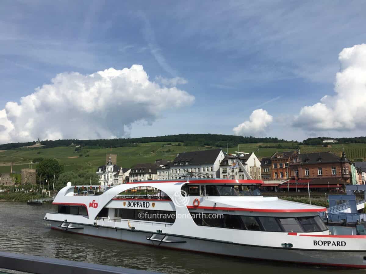 Köln-Düsseldorfer Deutsche Rheinschiffahrt,Rüdesheim,Germany