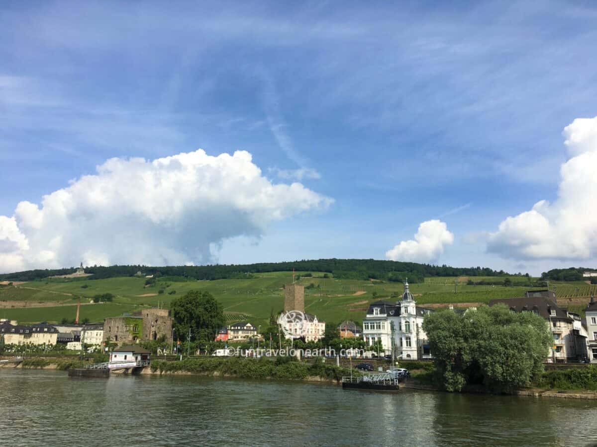 Köln-Düsseldorfer Deutsche Rheinschiffahrt,Rüdesheim,Germany