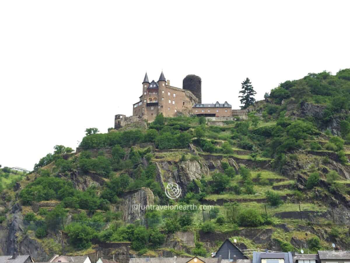 Katz Castle,KD Ferry,Rhine River,Germany