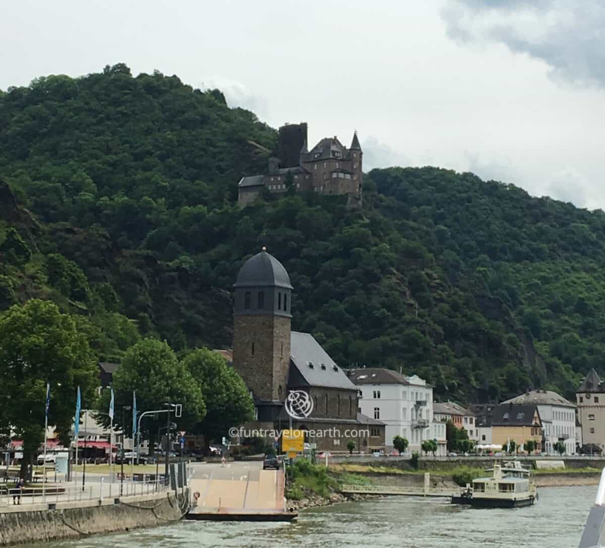 Sankt Goarshausen , KD Ferry,Rhine River,Germany