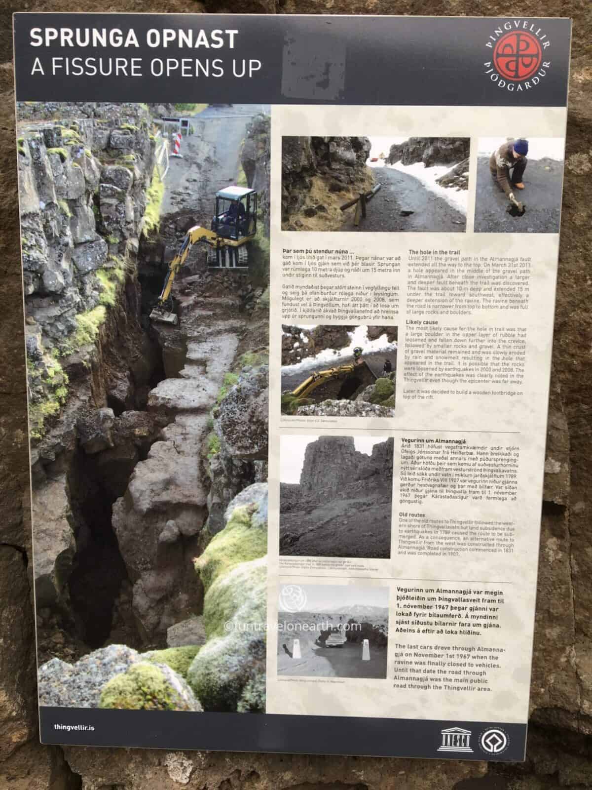 Thingvellir National Park ,シンクヴェトリル国立公園 , Iceland