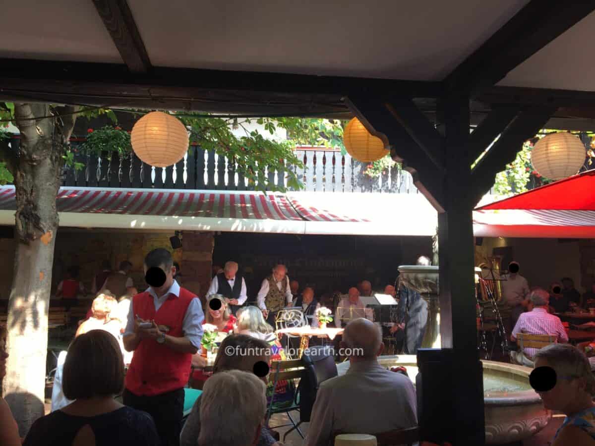 Restaurant Weingarten, Hotel Lindenwirt, Rüdesheim ,Germany