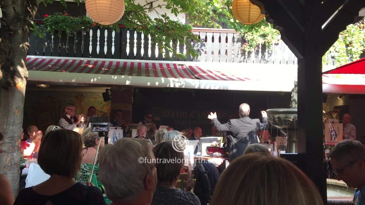 Restaurant Weingarten, Hotel Lindenwirt, Rüdesheim ,Germany