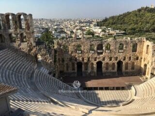 Odeon of Herodes Atticus, Acropolis of Athens, Athens, Greece