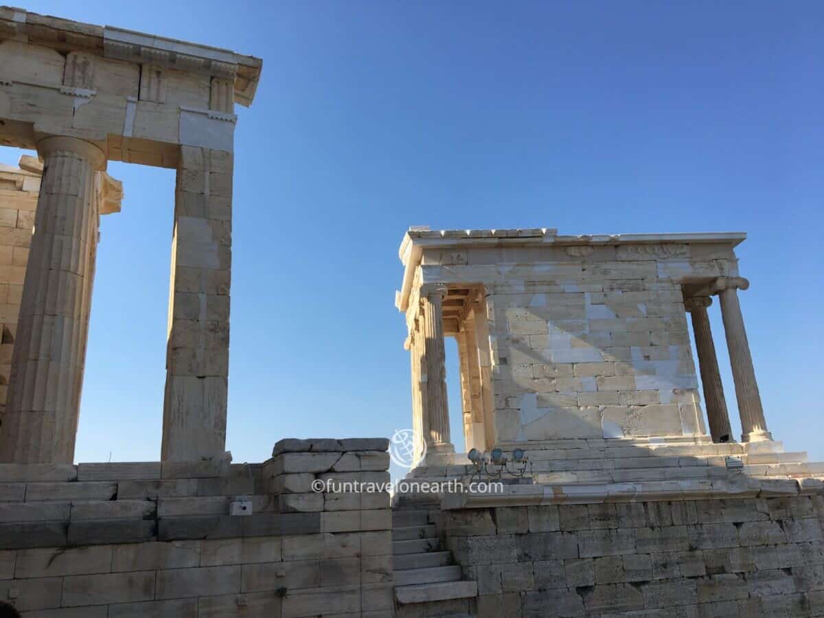 The Temple of Athena Nike,Acropolis of Athens , Athens