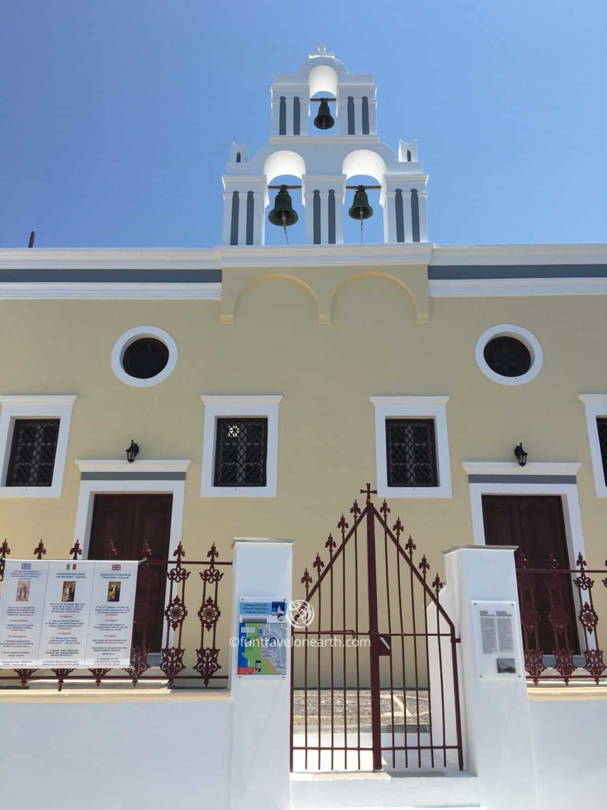 Assumption of the Blessed Virgin Mary Catholic Church , Santorini