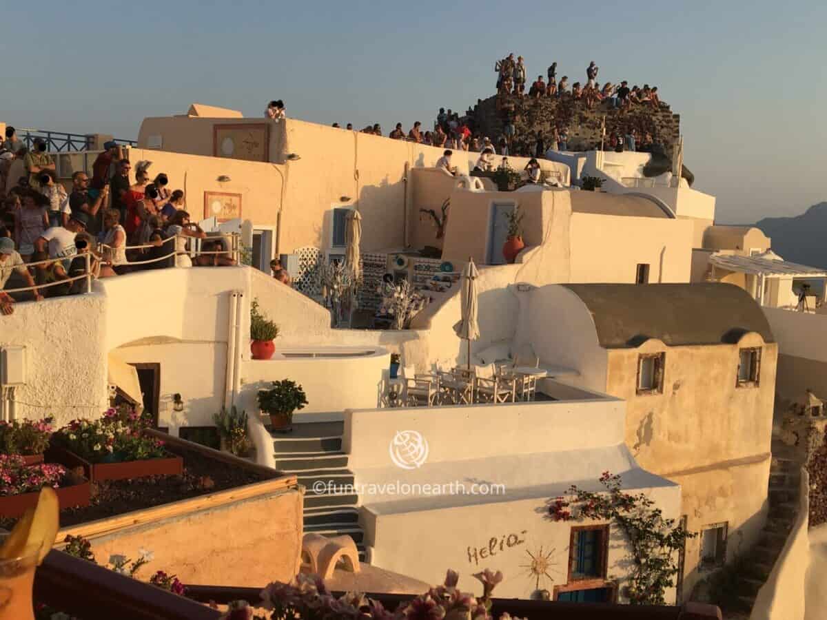 Oia castle,Santorini