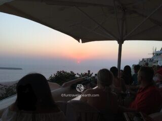 Kastro Restaurant Oia, Greece
