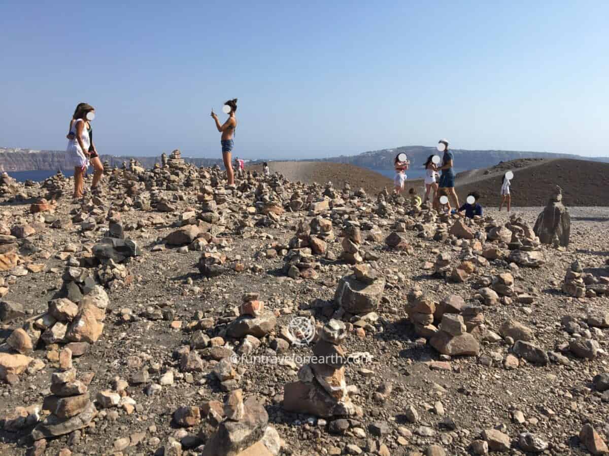 Nea Kameni Volcanic Park,Fira(フィラ) , SUN SET OIA SAILING CRUISES,Santorini