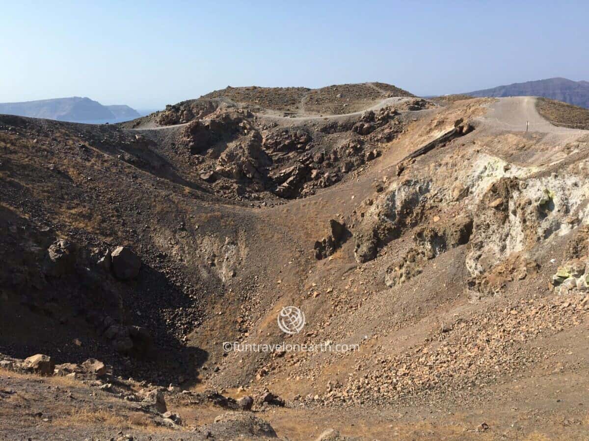 Nea Kameni Volcanic Park,Fira(フィラ) , SUN SET OIA SAILING CRUISES,Santorini