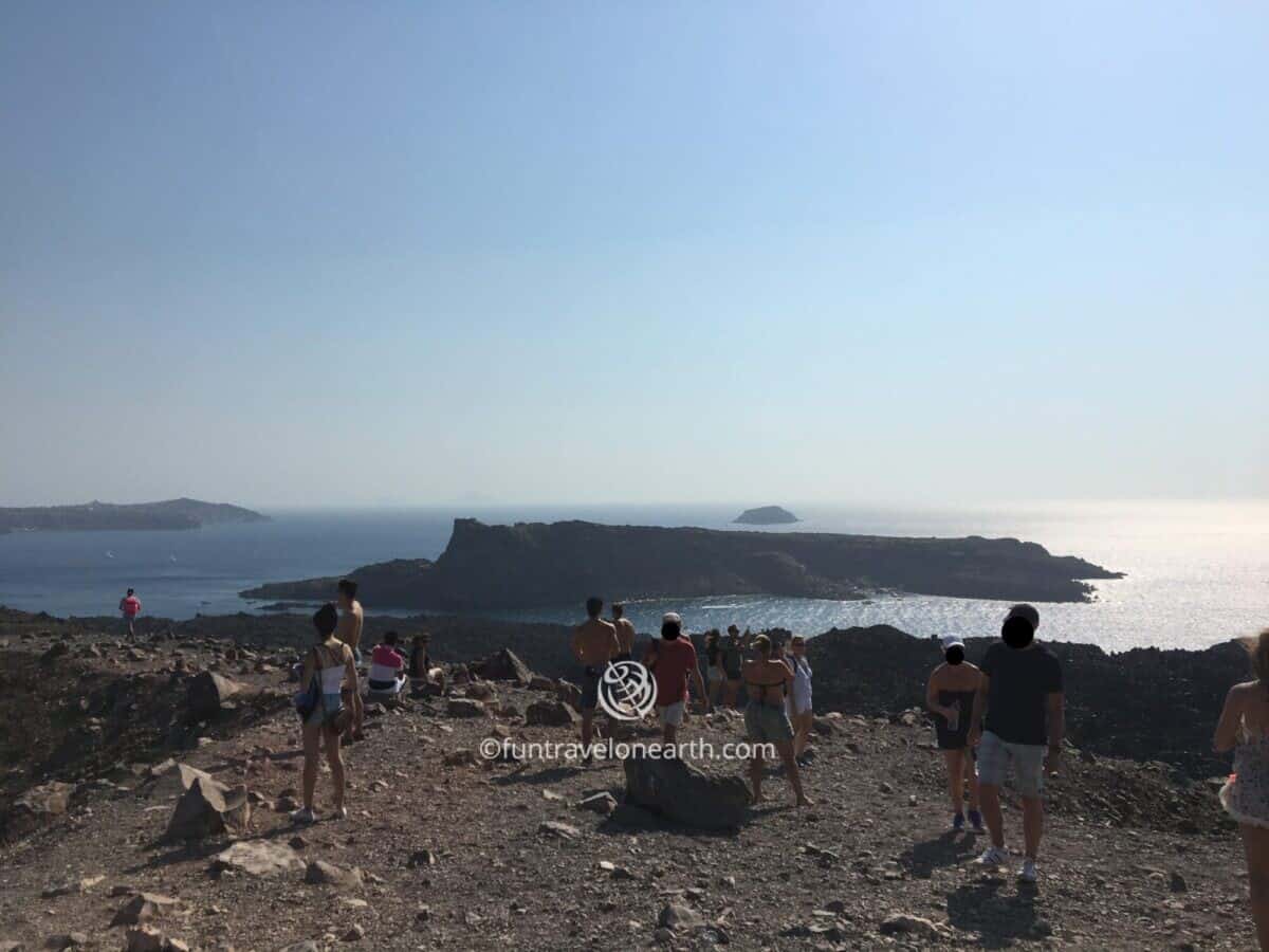 Nea Kameni Volcanic Park,Fira(フィラ) , SUN SET OIA SAILING CRUISES,Santorini