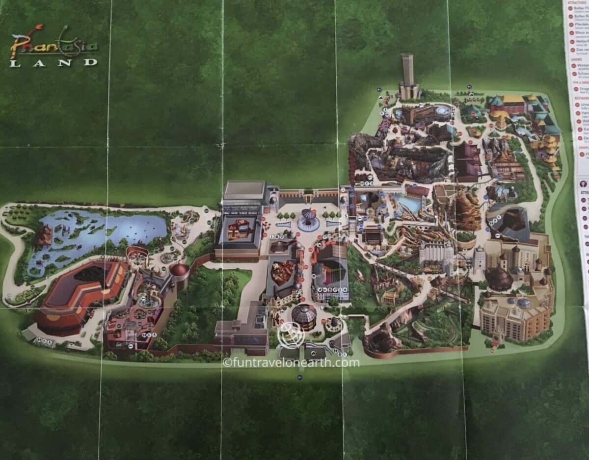 MAP,Phantasialand Germany