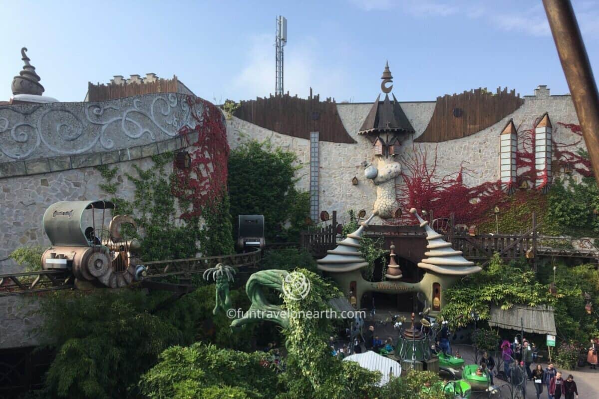 WÜRMLING EXPRESS-MONORAIL IN FANTASY, Phantasialand Germany